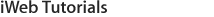iWeb Tutorials