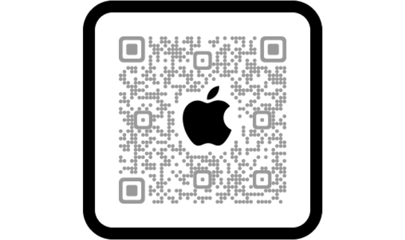 掃描行動條碼即可在 Apple Store app 中選購。