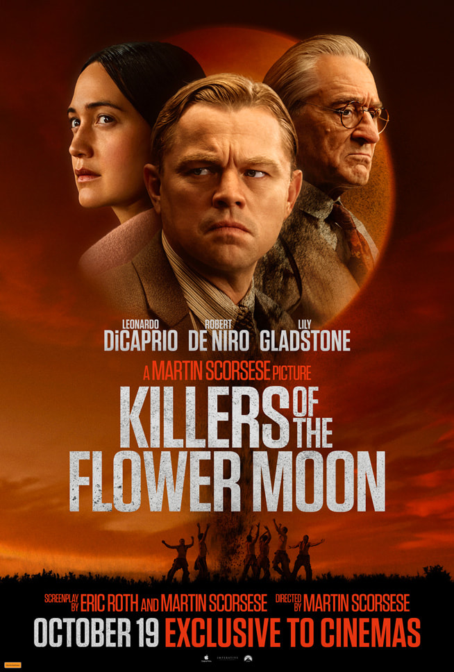 Martin Scorsese’s highly anticipated film “Killers of the Flower Moon,” starring Leonardo DiCaprio, Robert De Niro and Lily Gladstone, premieres in theaters Friday, 20 October, 2023