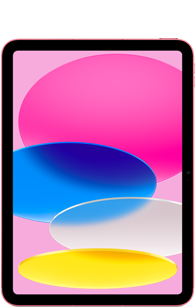 Vue avant d’un iPad