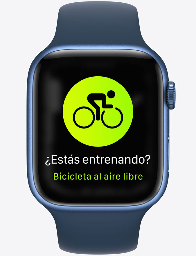 Bicicleta al Aire Libre en el Apple Watch
