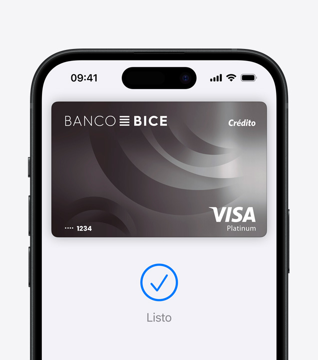 Primer plano de Face ID autorizando de forma segura un pago en el iPhone con Apple Pay.