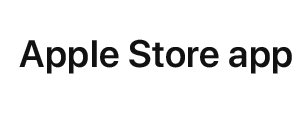 Apple Store app