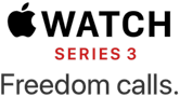 Apple Watch Series 3 Freedom calls.
