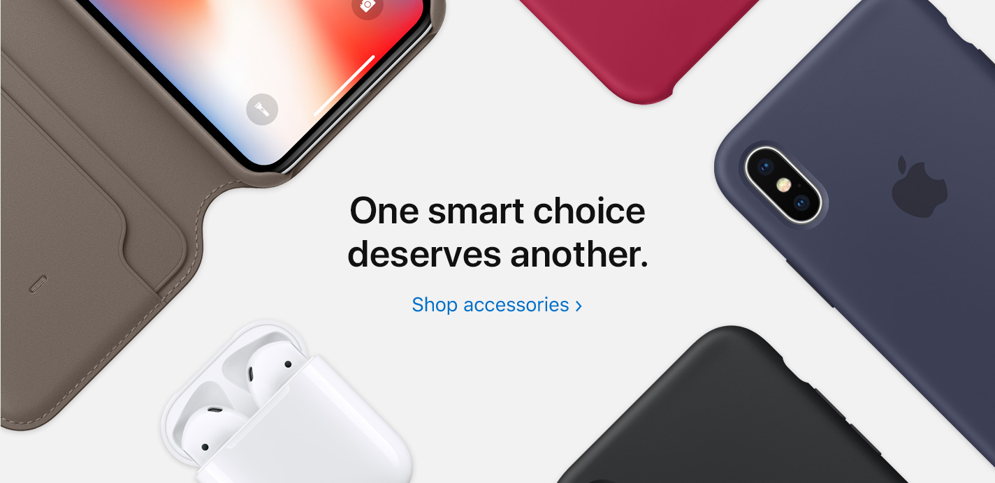 One smart choice deserves another. Shop Accessories.