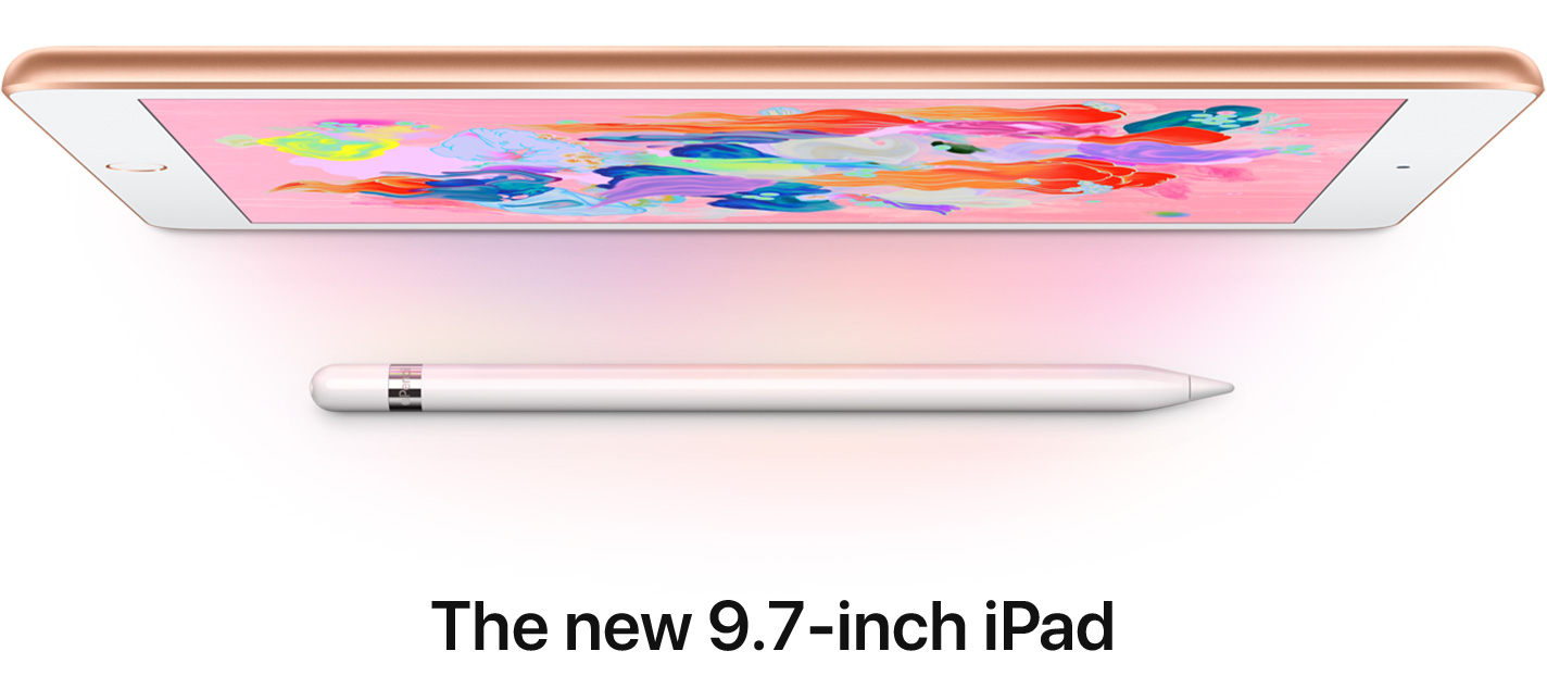 The new 9.7 inch iPad