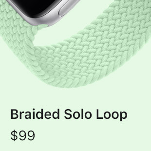 Braided Solo Loop $99