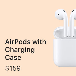 AirPods with Charging Case $159