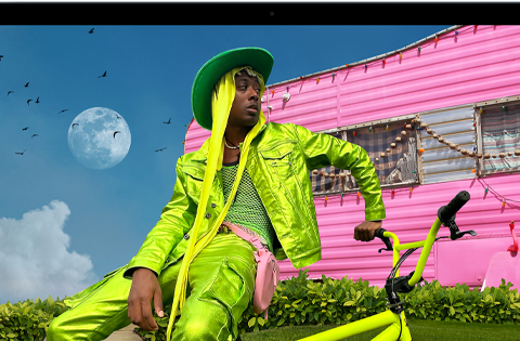 MacBook Air näitamas Liquid Retina ekraani