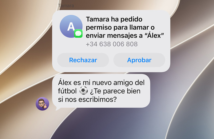 Pantalla que muestra la prestación Límites de Comunicación.