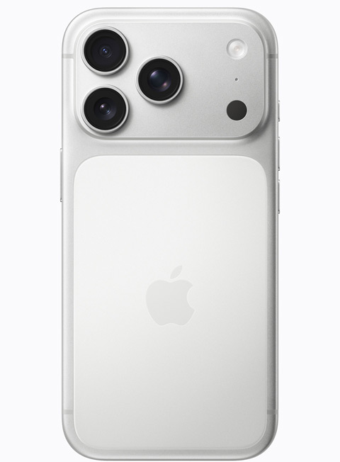 iPhone 17 Pro, Silver colour, back exterior
