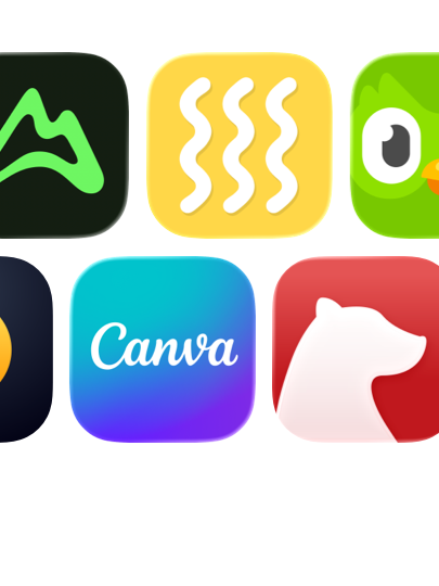 A selection of apps from the Apple App Store.