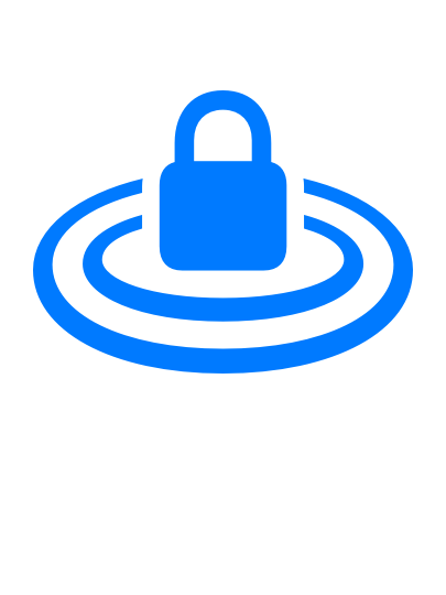 A padlock illustrates iPhone’s stolen device feature.