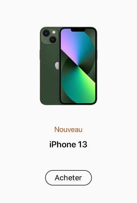 Nouveau - iPhone 13 - Acheter