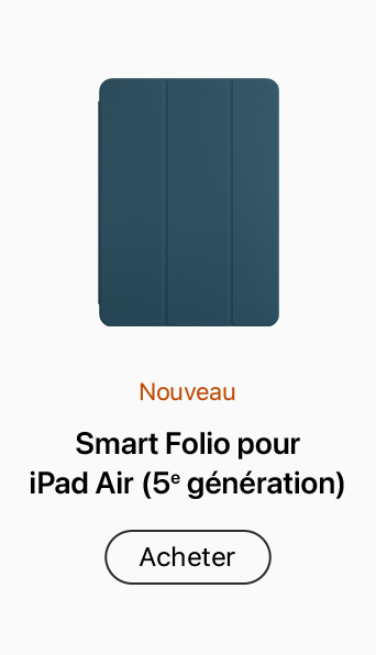Nouveau - Smart Folio pour iPad Air (5ᵉ génération) - Acheter