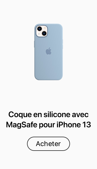 Coque en silicone avec MagSafe pour iPhone 13 - Acheter