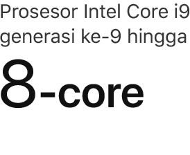 Prosesor Intel Core i9 generasi ke-9 hingga 8-core