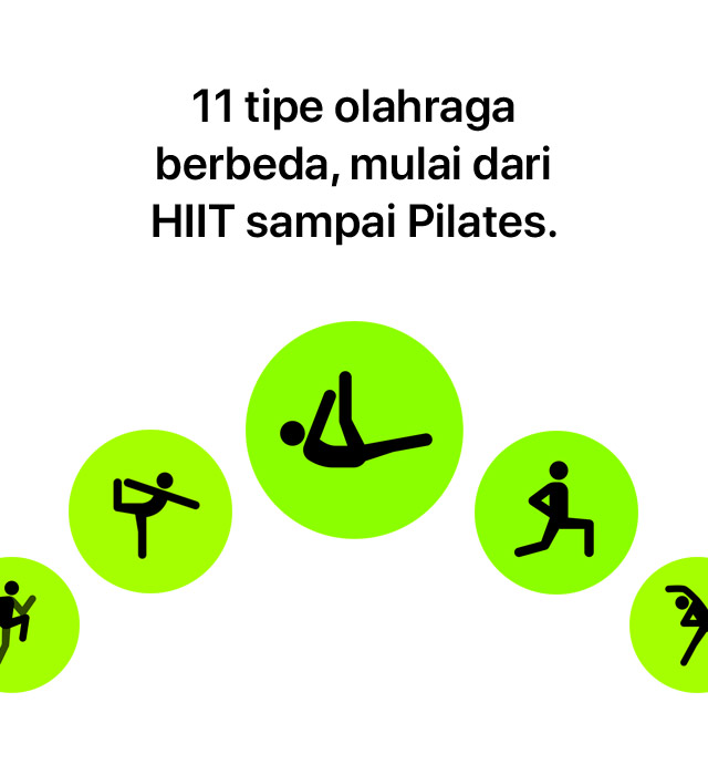 11 tipe olahraga berbeda, mulai dari HIIT sampai Pilates.