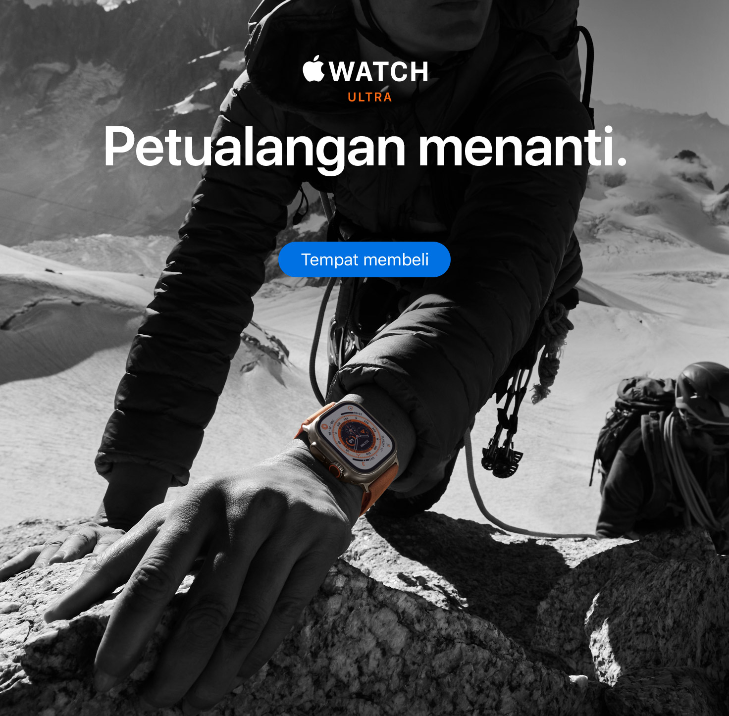 Apple Watch Ultra Petualangan menanti. Tempat membeli