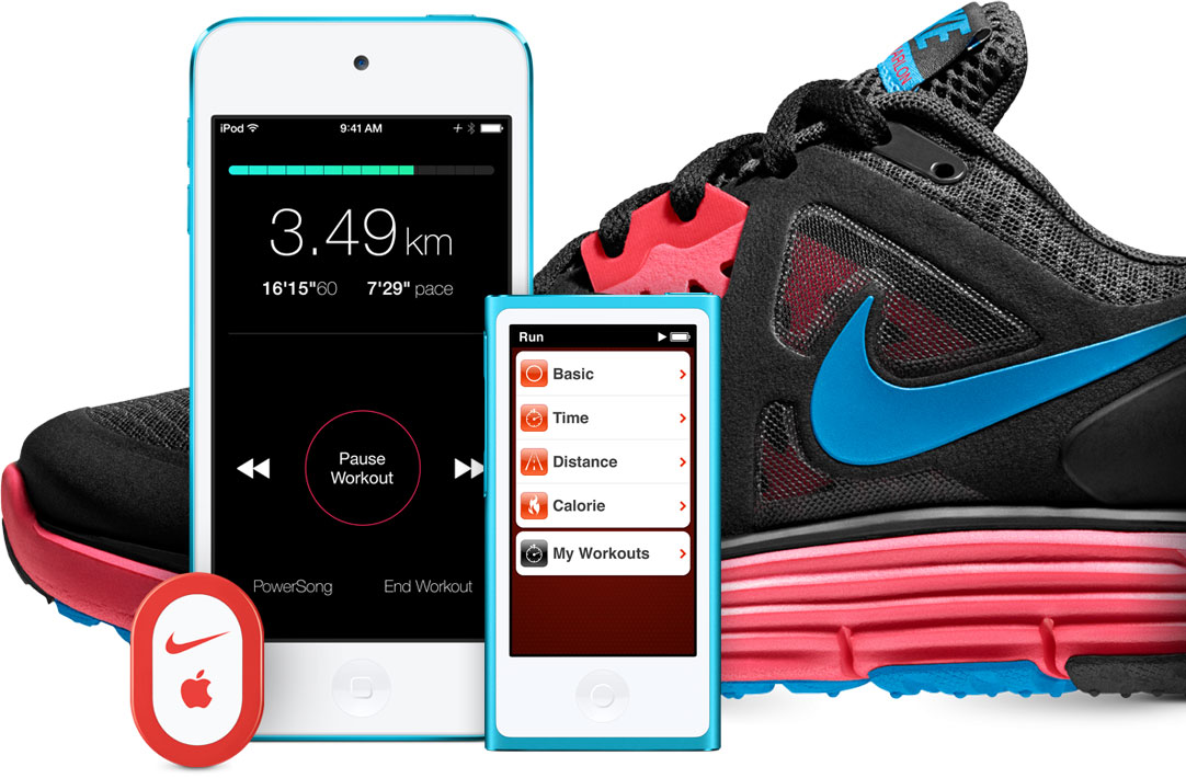 Run or workout with Nike + iPod - Apple 