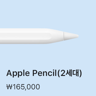 Apple Pencil(2세대) ₩165,000