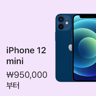 iPhone 12 mini ₩950,000부터