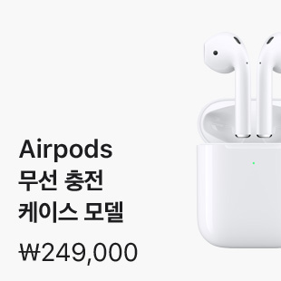 AirPods 무선 충전 케이스 모델 ₩249,000