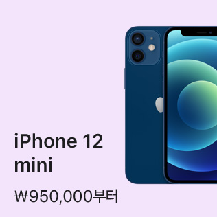 iPhone 12 mini ₩950,000부터