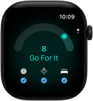 Apple Watch Series 12, alumīnija ietvars, melns, gatavības rādītājs 8, labais sāns, Digital Crown