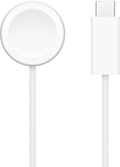 شاحن USB‑C إلى جانب شاحن Apple&nbsp;Watch المغناطيسي السريع