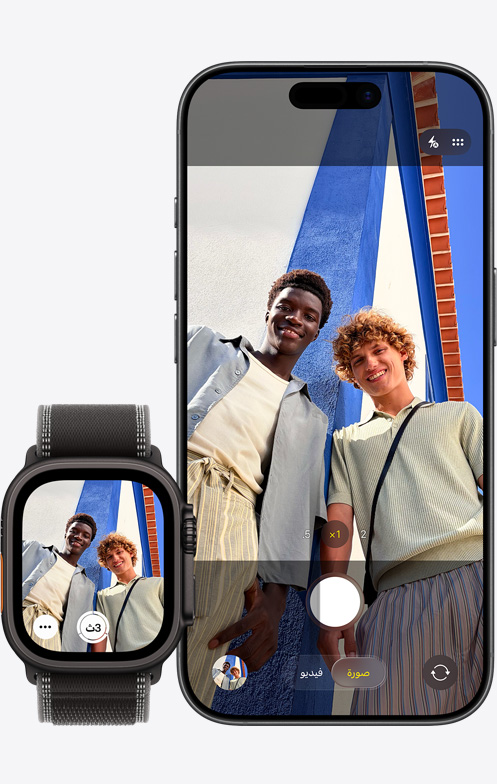 يمكن الرد على المكالمة نفسها من iPhone 15 وApple Watch‏