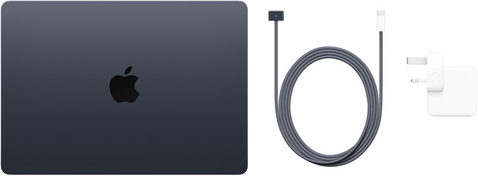 13-inch MacBook Air, USB-C to MagSafe 3 Cable and 30W USB-C Power Adapter