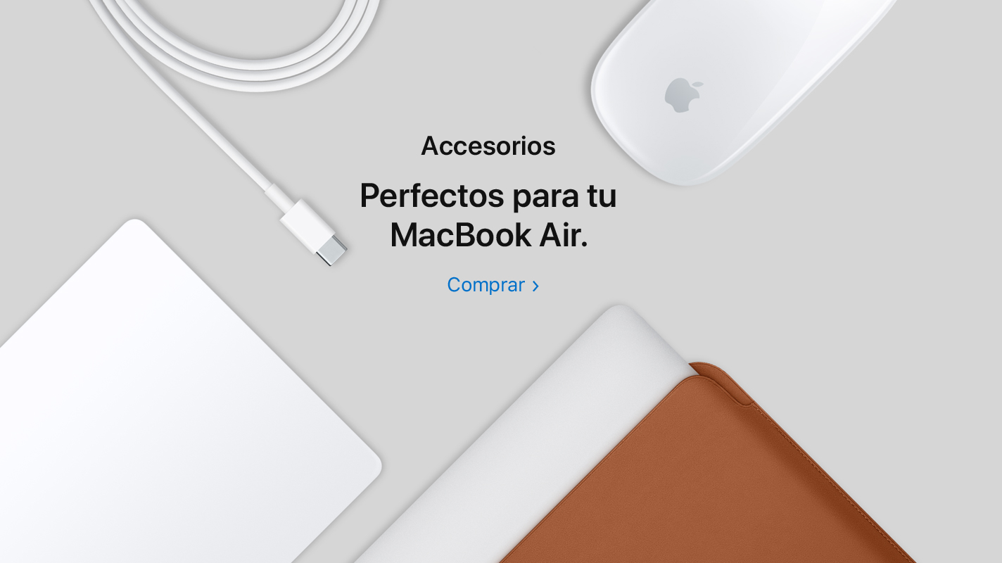 Accesorios. Perfectos para tu MacBook Air.