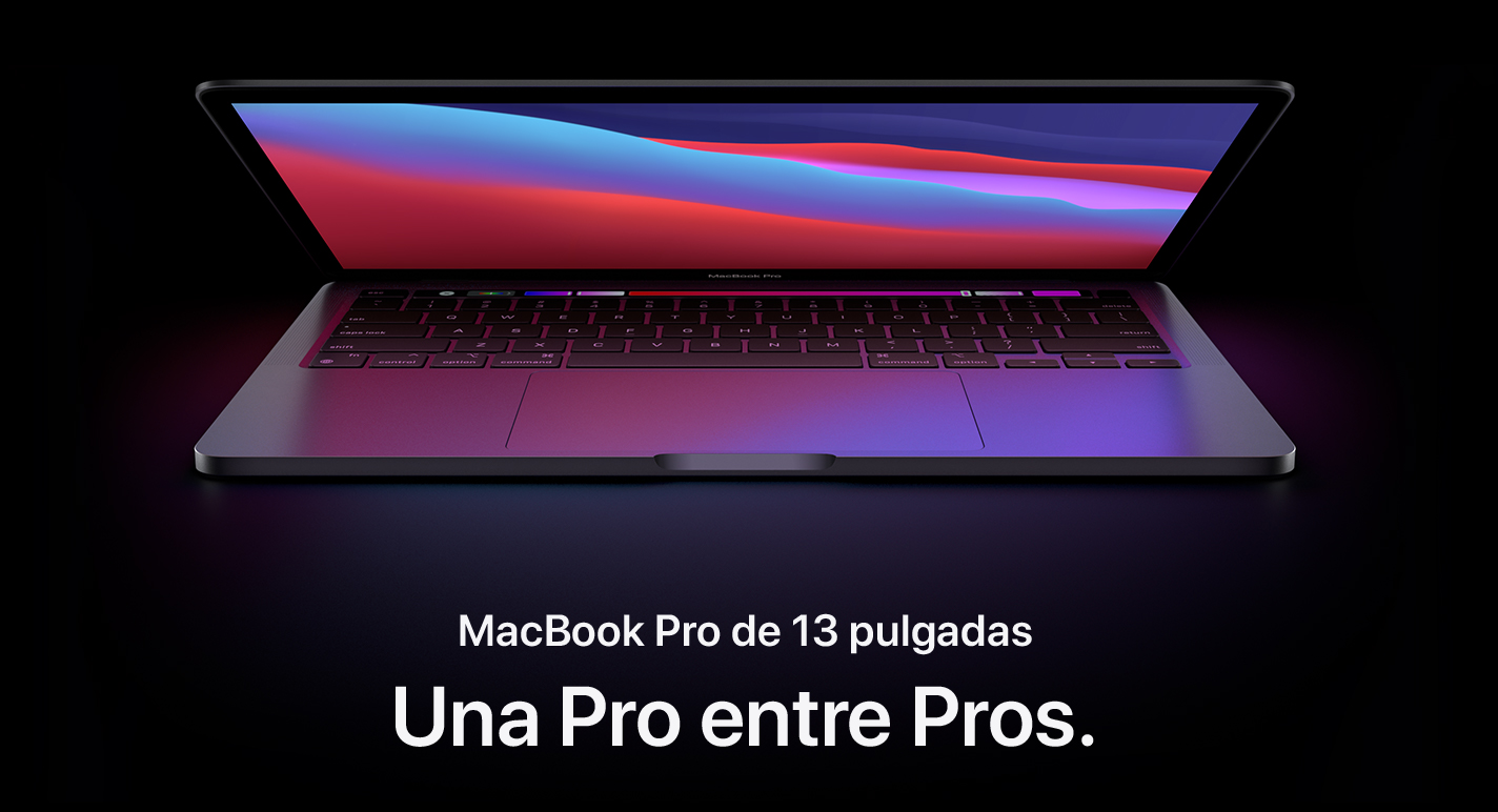 MacBook Pro de 13 pulgadas. Una Pro entre Pros.