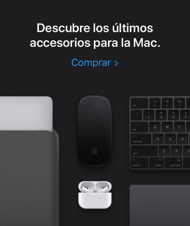 Descubre los últimos accesorios para la Mac. Comprar