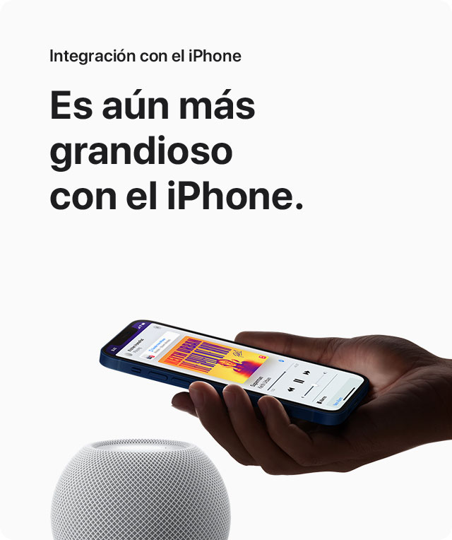 Integración con el iPhone | Es aún más grandioso con el iPhone.