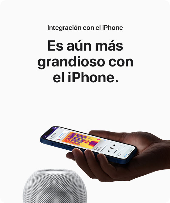 Integración con el iPhone | Es aún más grandioso con el iPhone.