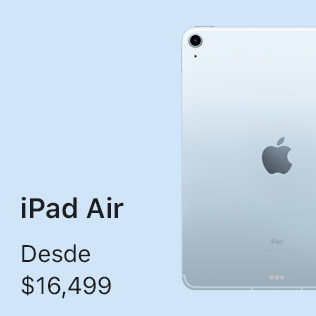 iPad Air Desde $16,499