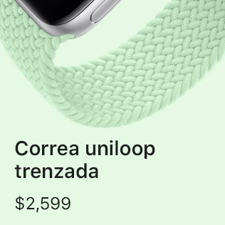 Correa uniloop trenzada $2,599