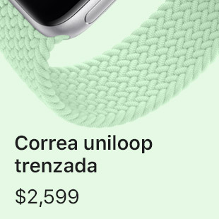 Correa uniloop trenzada $2,599