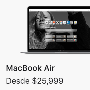 MacBook Air Desde $25,999