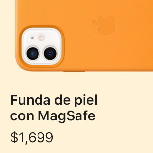 Funda de piel con MagSafe $1,699