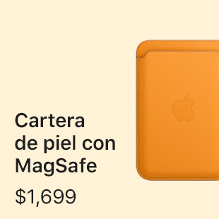 Cartera de piel con MagSafe $1,699