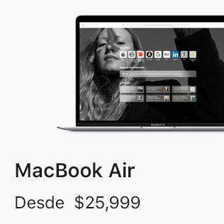 MacBook Air Desde $25,999