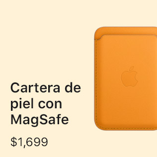 Cartera de piel con MagSafe $1,699