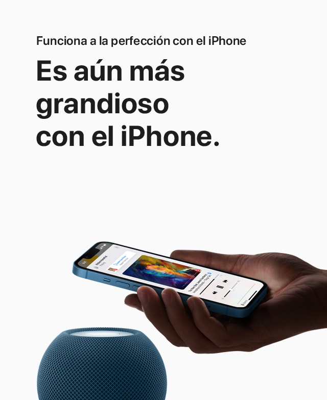 Funciona a la perfección con el iPhone. Es aún más grandioso con el iPhone.