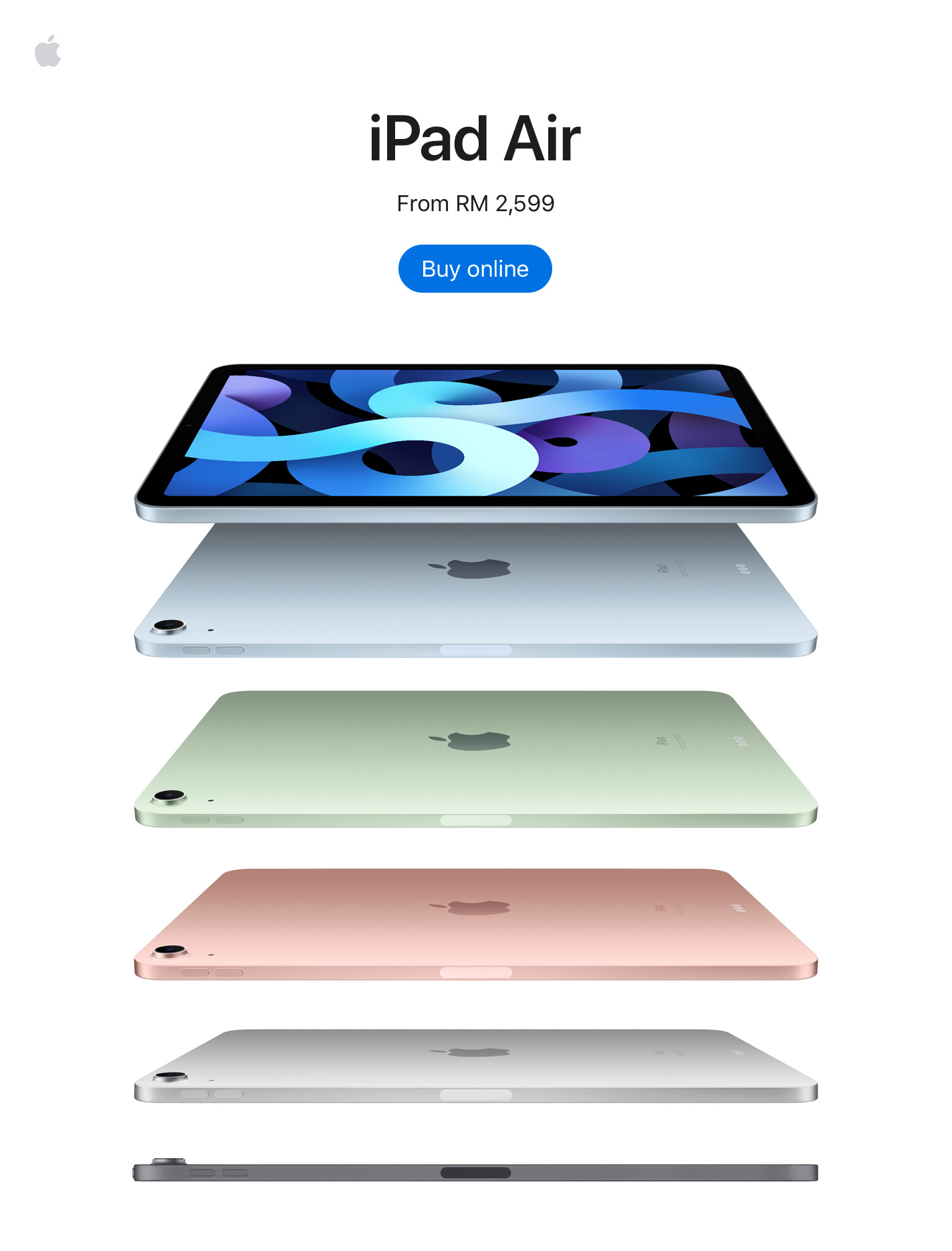 iPad Air From RM 2,599 Buy Online