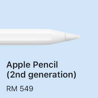 Apple Pencil (2nd generation) RM 549