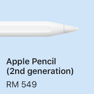 Apple Pencil (2nd generation) RM 549