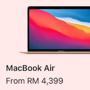 MacBook Air From RM 4,399